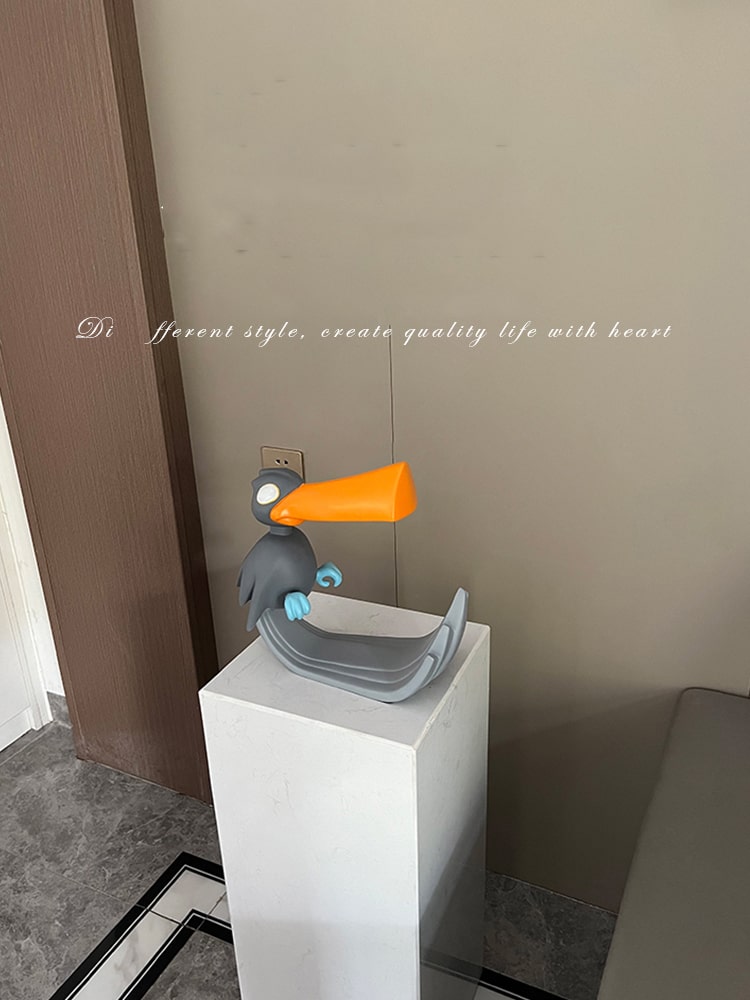 tuong-chim-mo-dai-trang-tri-1-1 (1) Tượng Chim Mỏ Dài Hài Hước