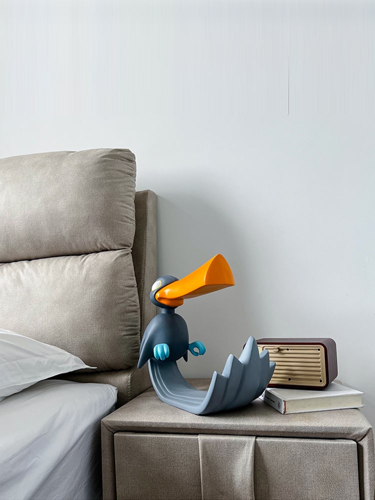 tuong-chim-mo-dai-trang-tri-1-5 Tượng Chim Mỏ Dài Hài Hước