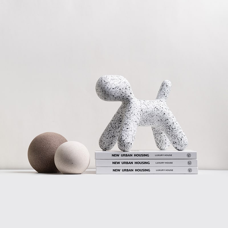 tuong-cho-nghe-thuat-toi-gian-4 Tượng Chó Phong Cách Đơn Giản