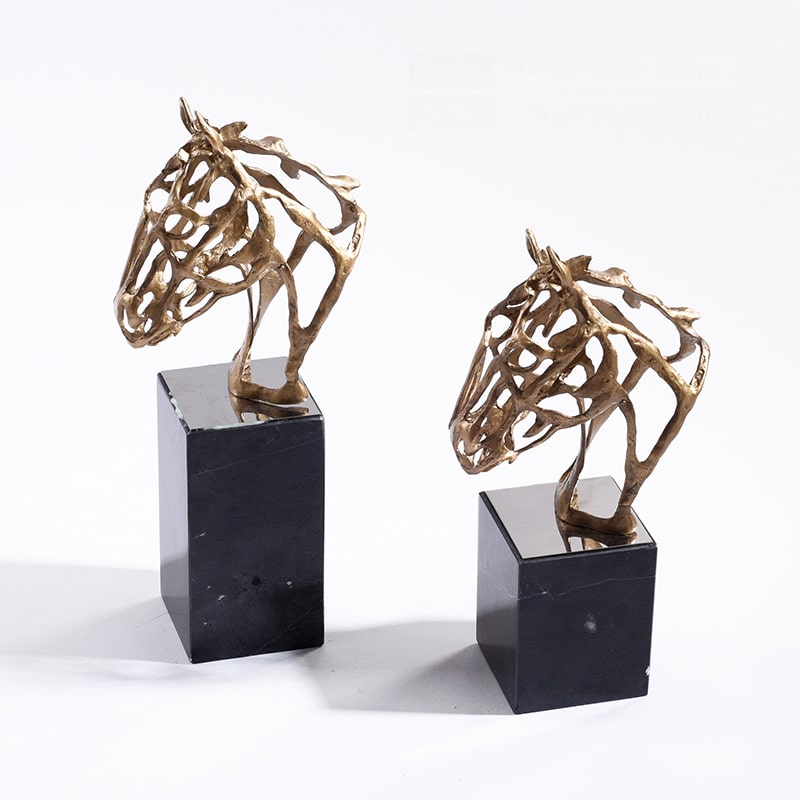 tuong-dau-ngua-khung-kim-loai-nghe-thuat-3 Tượng Đầu Ngựa Khung Kim Loại Nghệ Thuật Cách Tân