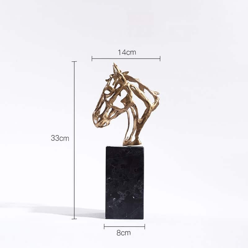 tuong-dau-ngua-khung-kim-loai-nghe-thuat-5 Tượng Đầu Ngựa Khung Kim Loại Nghệ Thuật Cách Tân