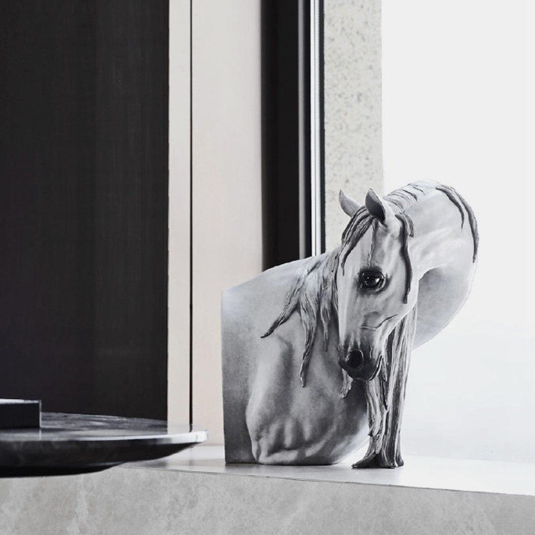 tuong-dau-ngua-tinh-lang-2-1 Tượng Đầu Ngựa Kiểu Dáng Thanh Bình