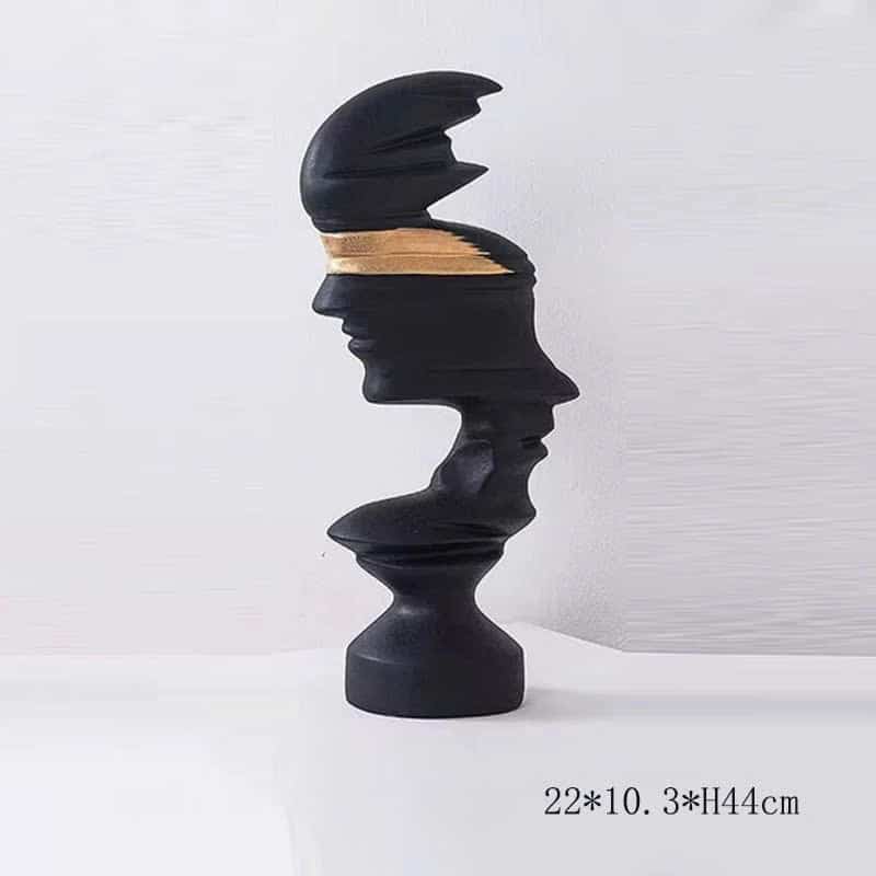 tuong-dau-nguoi-nghe-thuat-truu-tuong-1 Tượng Đầu Người Tạo Hình Đột Phá