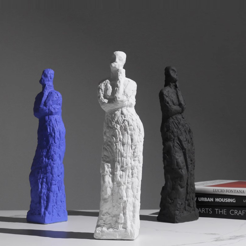 Tượng Nghệ Thuật Tĩnh Lặng Suy Tư