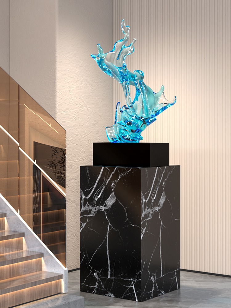 tuong-dieu-khac-trang-tri-phong-khach-2 Ngọn Sóng Thiên Thanh