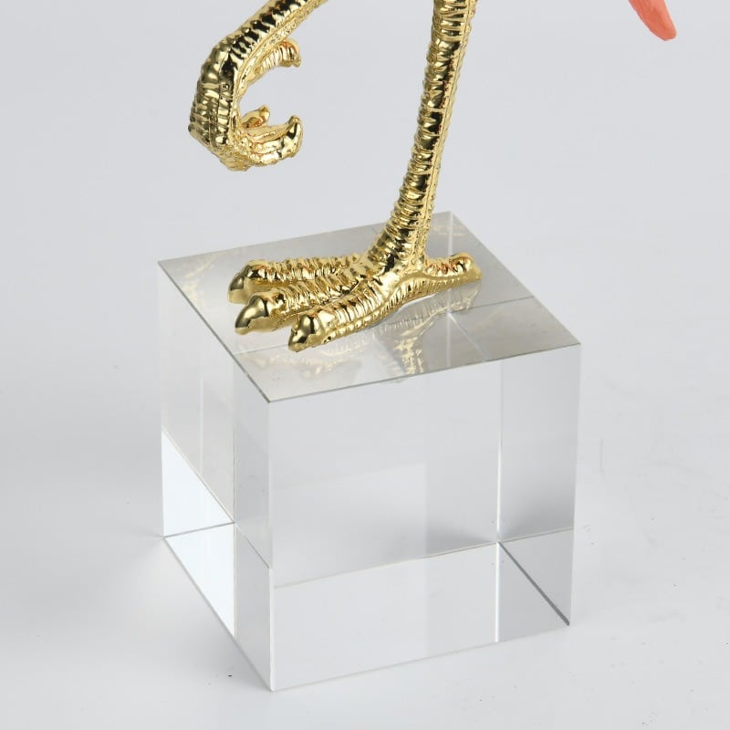 tuong-hong-hac-bay-ke-tu-1 Tượng Hồng Hạc Nghệ Thuật Mạ Vàng