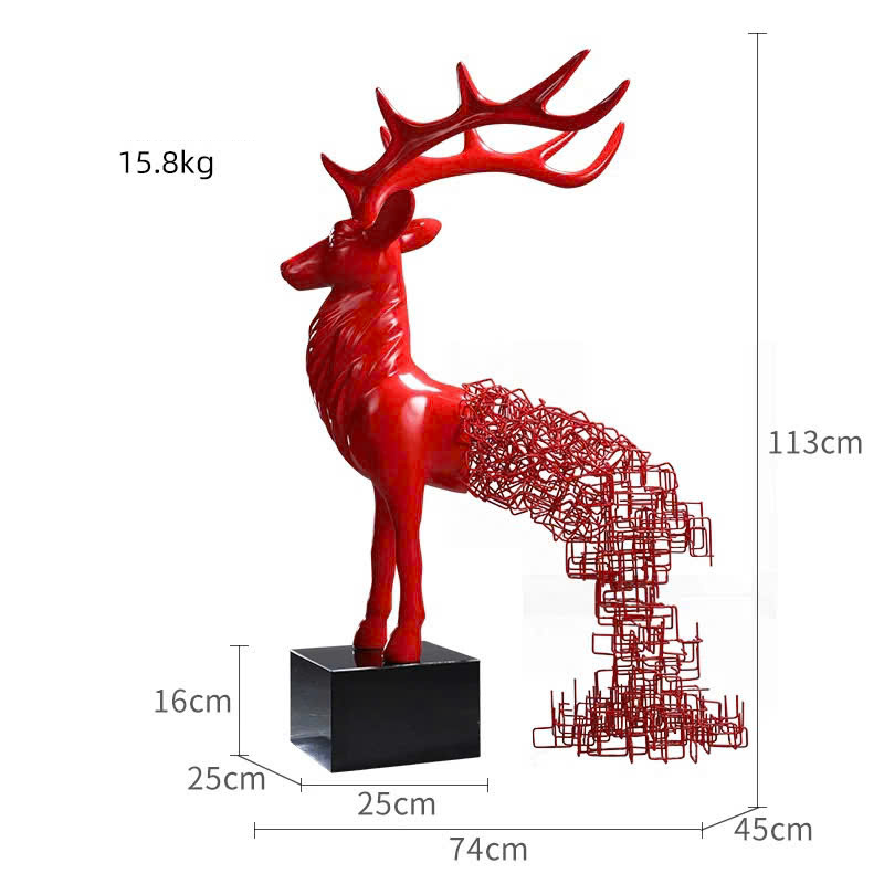 tuong-huou-linh-loc-cat-tuong-2 Tượng Hươu Linh Lộc Cát Tường