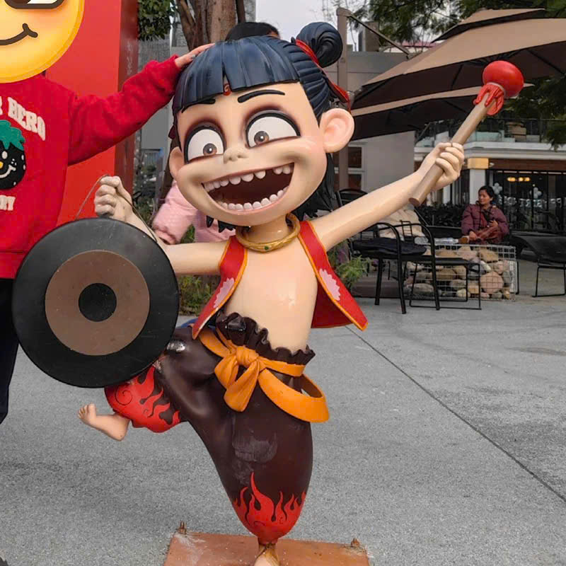 Tượng Na Tra Tiểu Ma Đồng Giáng Thế