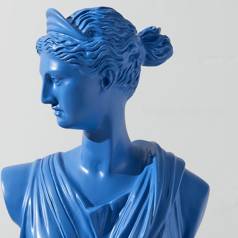 tuong-nghe-thuat-ban-than-hy-lap-3 Tượng Bán Thân Hy Lạp Màu Sắc Tươi Mới