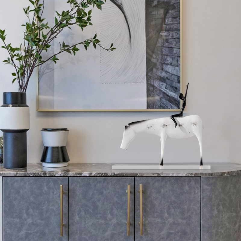 tuong-nghe-thuat-cuoi-ngua-tu-do-2 Tượng Nghệ Thuật Cưỡi Ngựa Phóng Khoáng