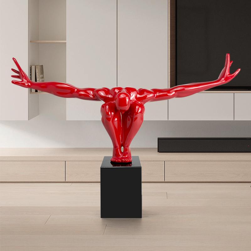 Tượng Nghệ Thuật Hình Người Cân Bằng