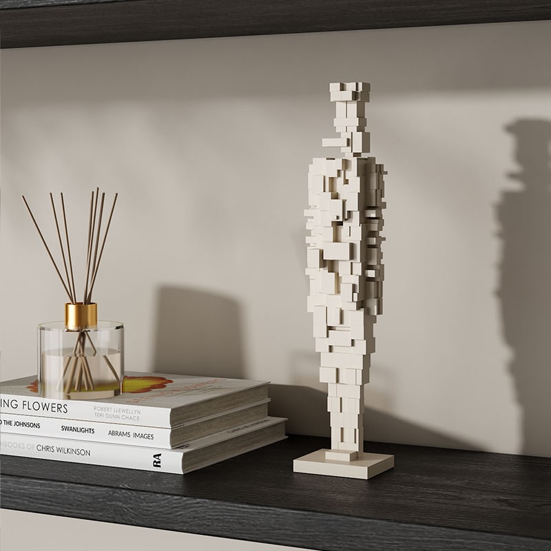 Tượng Trừu Tượng Người Hình Khối Sáng Tạo