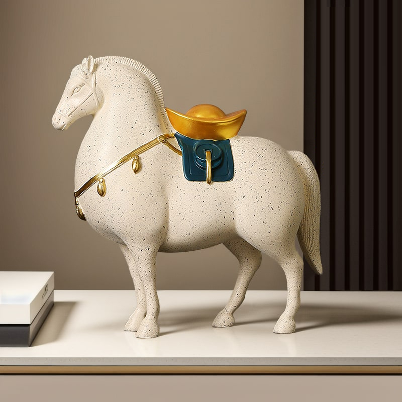 tuong-ngua-cho-kim-nguyen-bao-2 Tượng Ngựa Phong Thủy Kim Nguyên Bảo