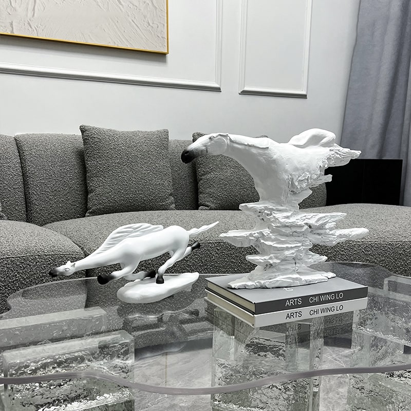 tuong-ngua-truu-tuong-4 Tượng Ngựa Trừu Tượng Tinh Khôi