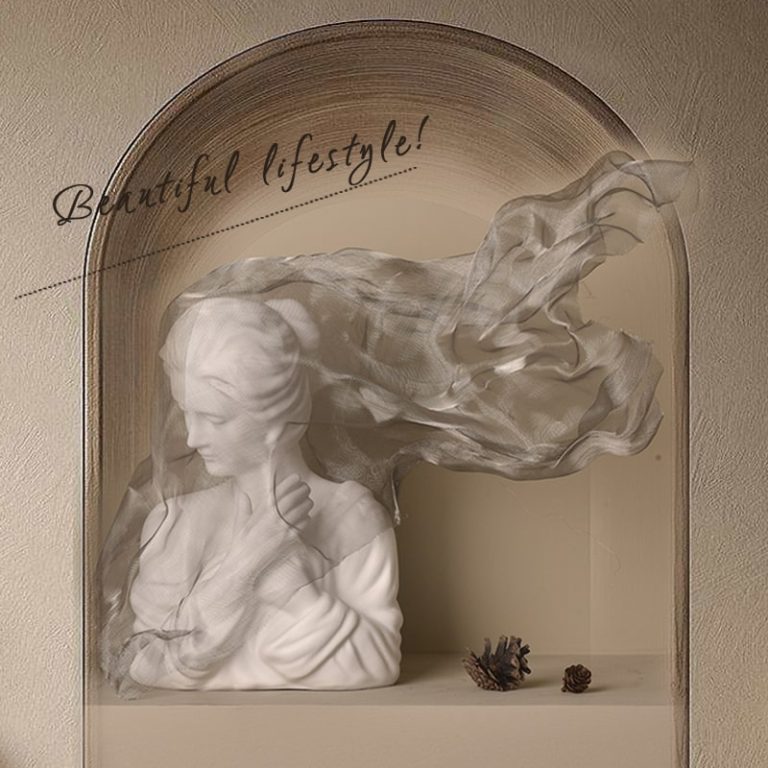 Tượng Nữ Thần Gió Độc Đáo Sáng Tạo