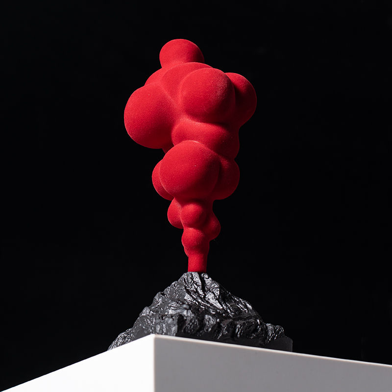 tuong-nui-lua-phun-trao-nghe-thuat-2 Tượng Núi Lửa Phun Trào Sáng Tạo Đột Phá