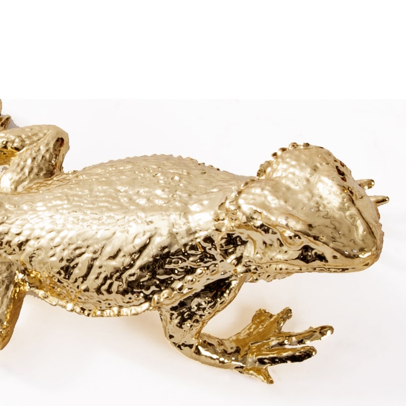 tuong-than-lan-vang-decor-6 Tượng Thằn Lằn Vàng Trang Trí Độc Đáo