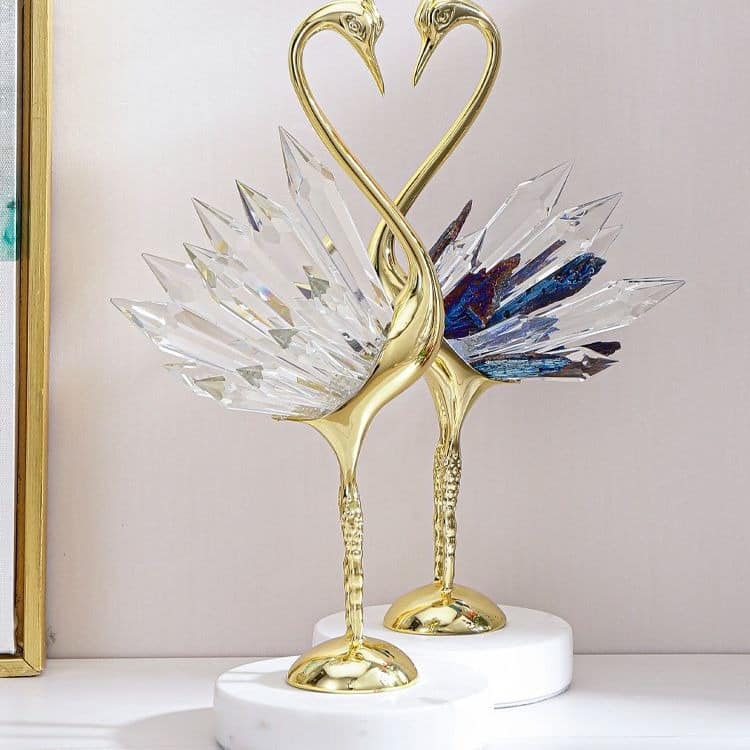 Tượng Thiên Nga Pha Lê Nghệ Thuật