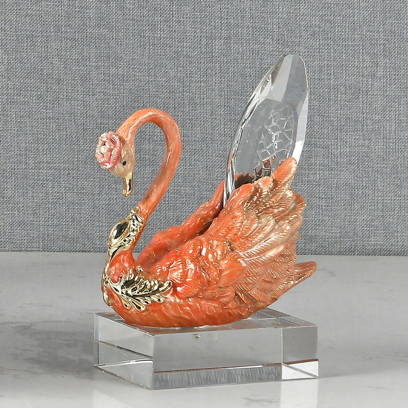 Thiên Nga Pha Lê Ánh Cam Hoàng Gia