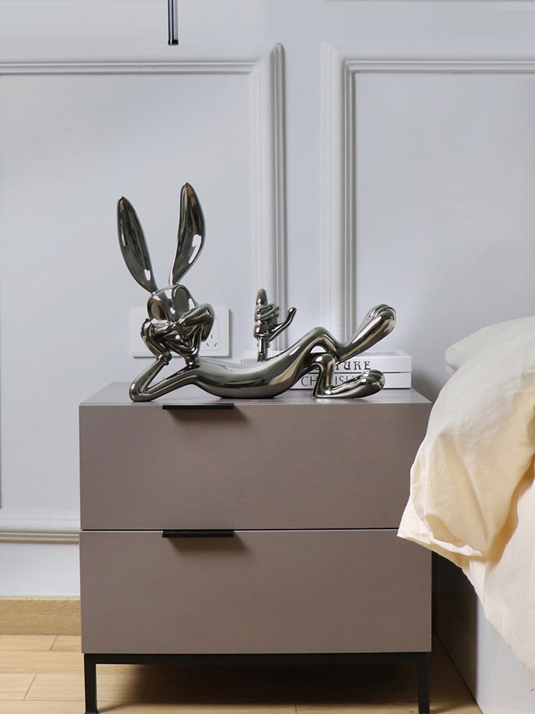 tuong-tho-bugs-bunny-trang-tri-phong-cho-be-2 Tượng Thỏ Nghệ Thuật Phong Cách Hiện Đại