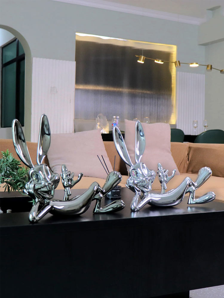 tuong-tho-bugs-bunny-trang-tri-phong-cho-be Tượng Thỏ Nghệ Thuật Phong Cách Hiện Đại