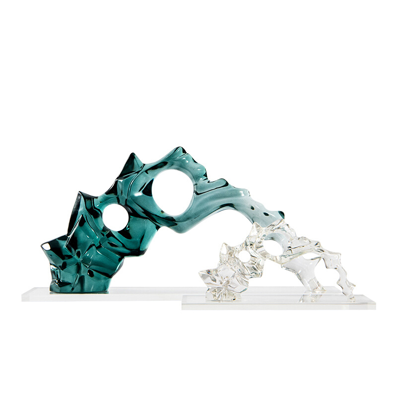 tuong-trang-tri-dong-chay-nghe-thuat-1 (2) Tượng Trang Trí Dòng Chảy Tinh Thể Màu Sắc Tươi Mới