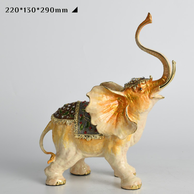 tuong-voi-de-ban-trang-men-4 Cặp Tượng Voi Hoàng Gia Phong Thủy