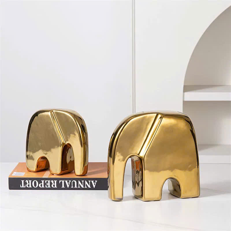 tuong-voi-phong-cach-hinh-khoi-3 Tượng Voi Nghệ Thuật Hình Khối