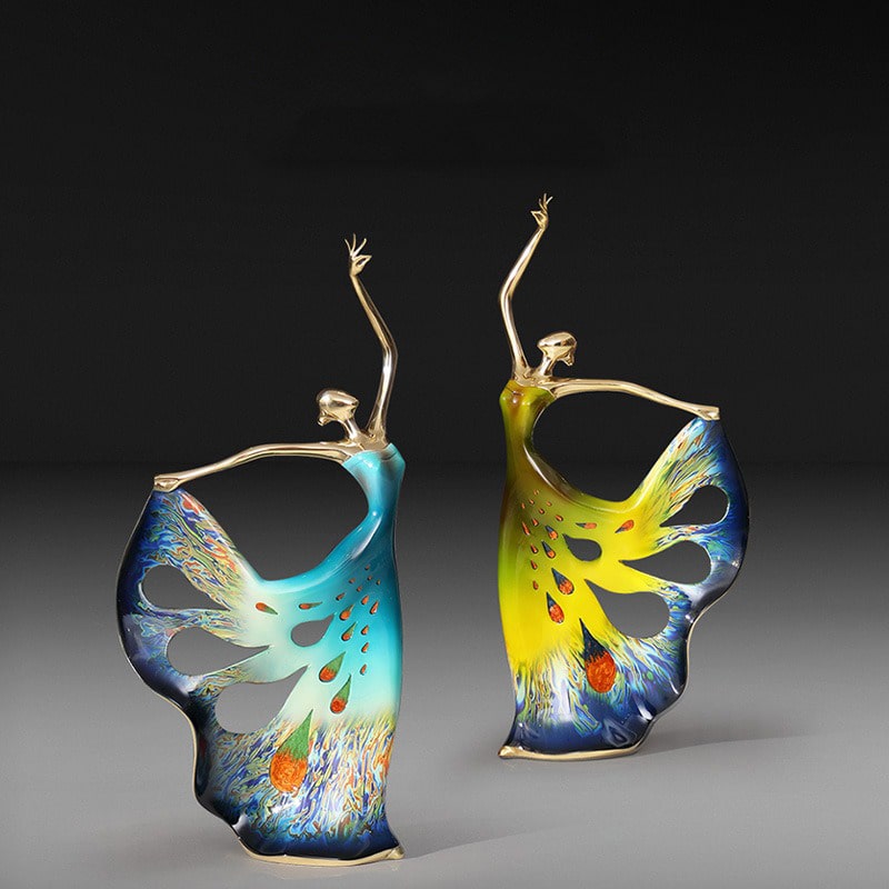 Tượng Vũ Công Múa Lụa Phú Quý