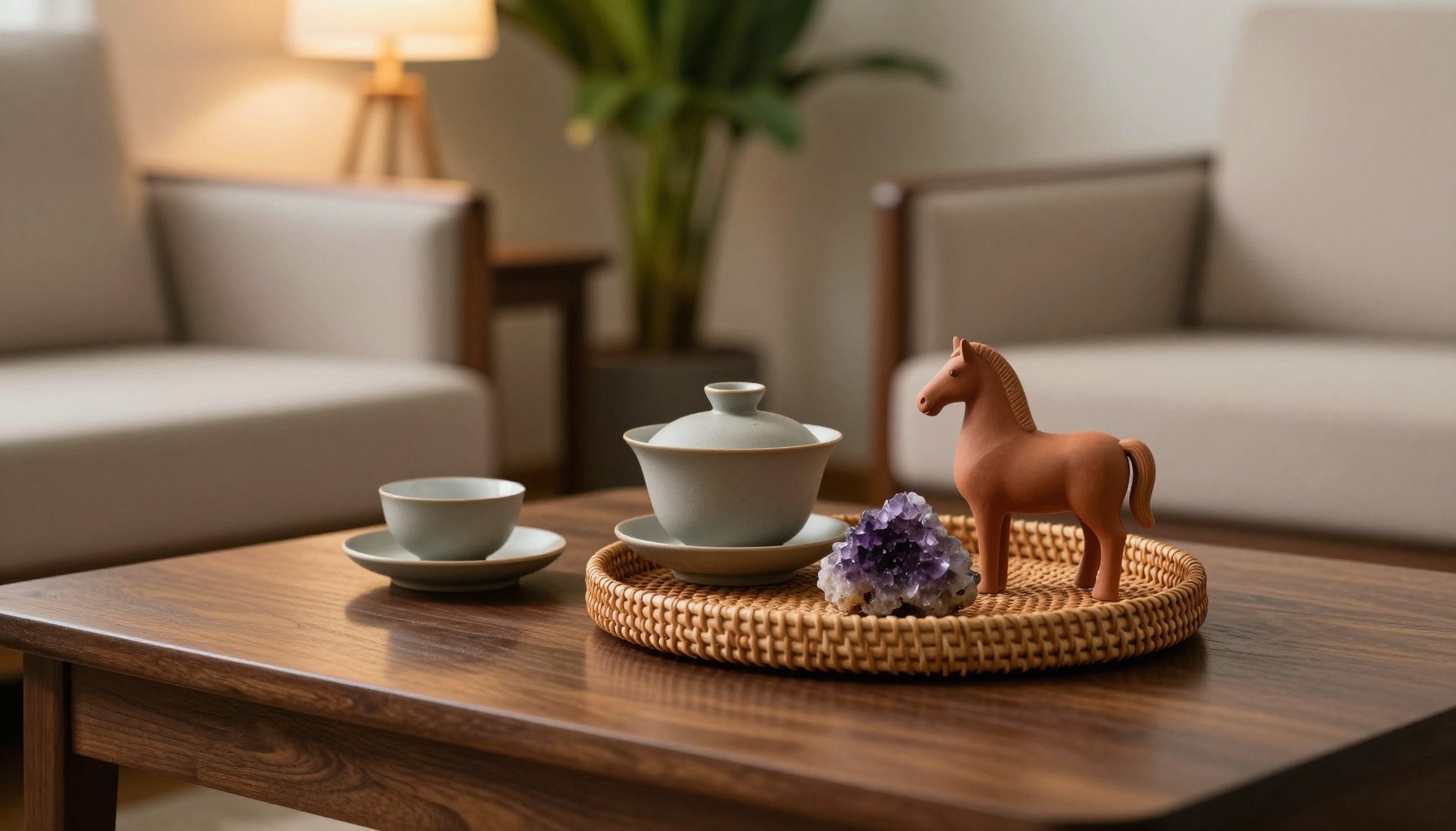 decor bàn làm việc đẹp và đồ trang trí bàn trà