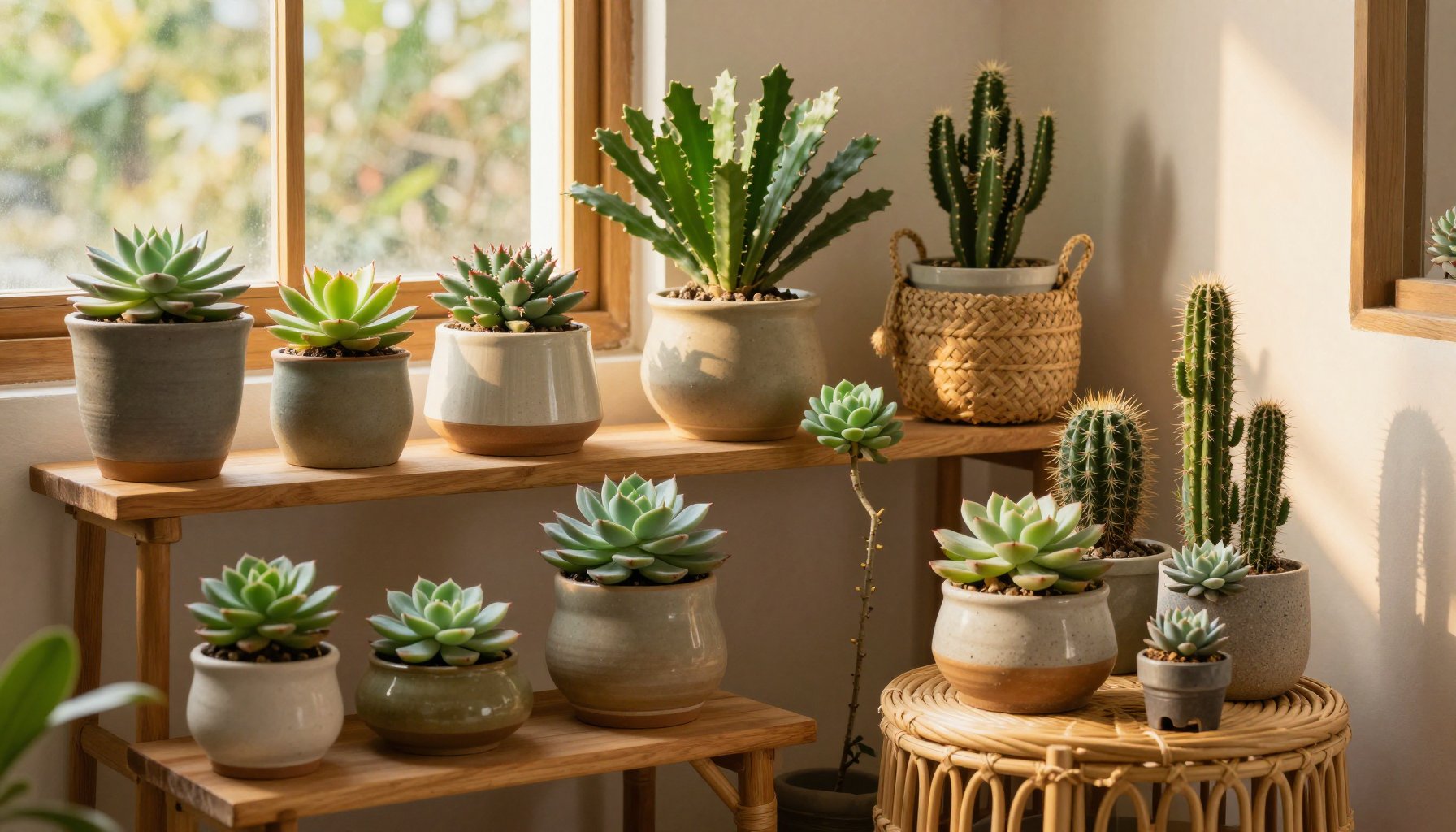Mua sen đá móng rồng để bàn làm việc tại Indoor Garden