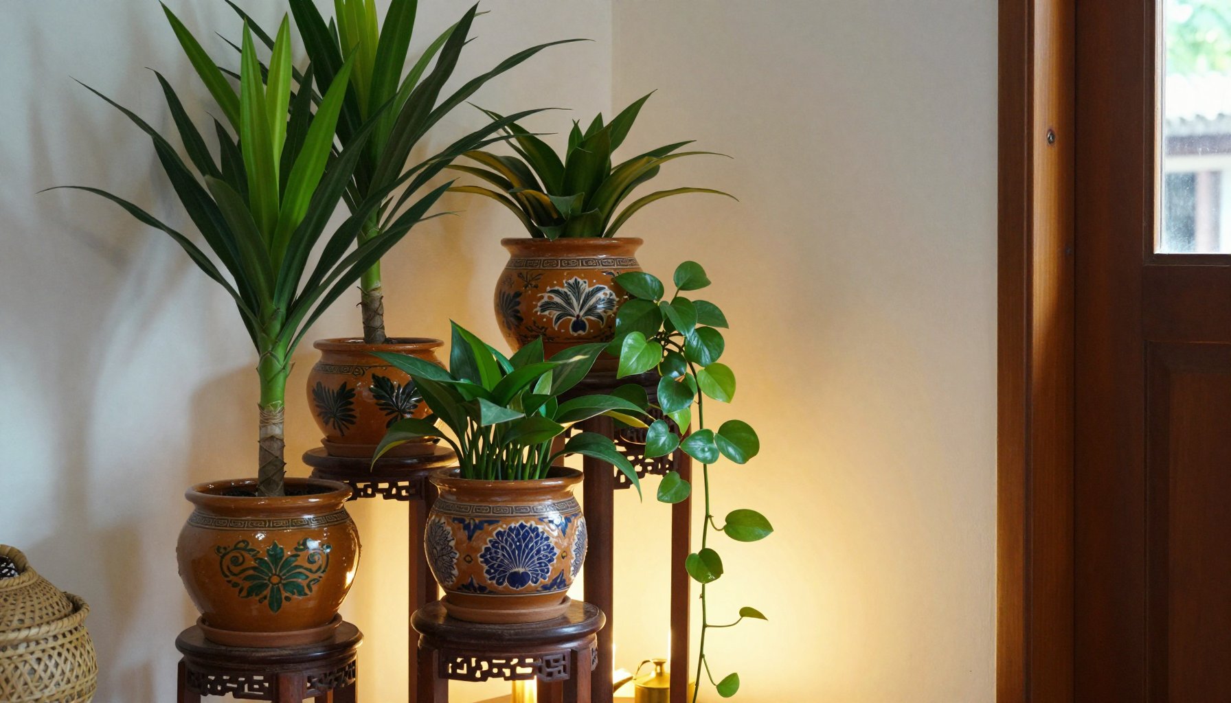 chăm sóc cây cảnh phong thủy và sen đá phật bà cho người mệnh Hỏa