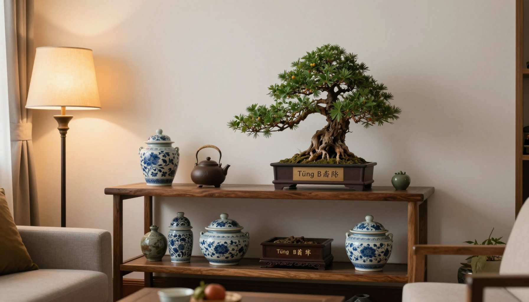 Gợi ý decor không gian sống cho người mệnh tùng bách mộc với cây xanh và vật phẩm phong thủy