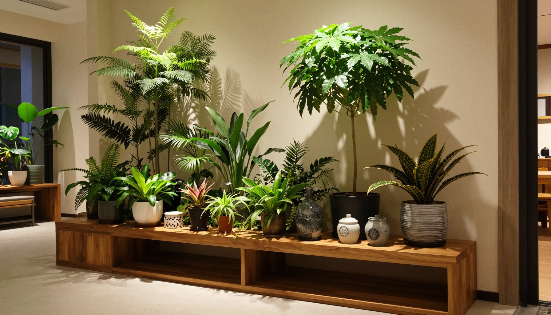 thạch lưu mộc hợp cây gì để bàn làm việc và trang trí không gian